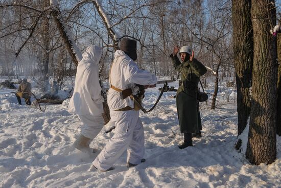 Reenactment of battles for Voronezh