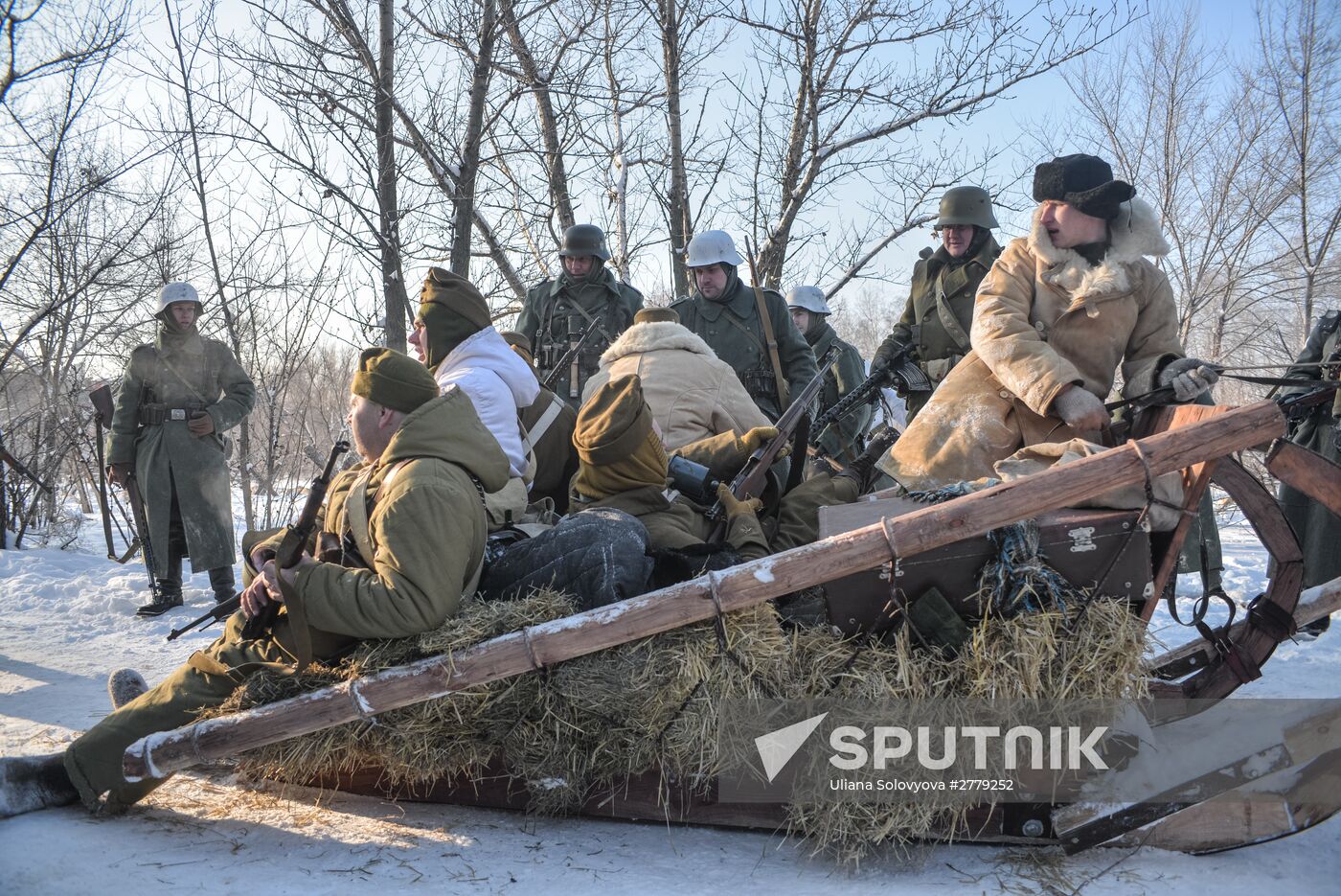 Reenactment of battles for Voronezh