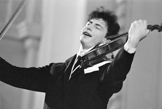 Violinist Vladimir Spivakov