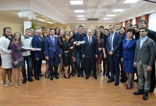 President Putin visits North Caucasus Federal District