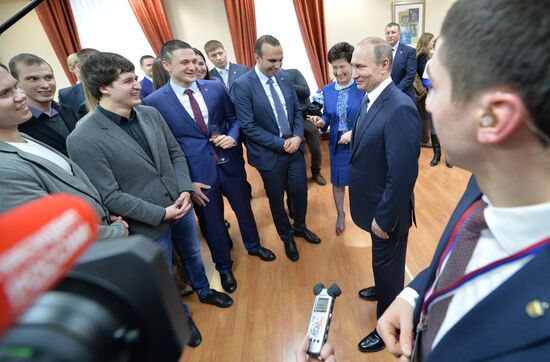 President Putin visits North Caucasus Federal District