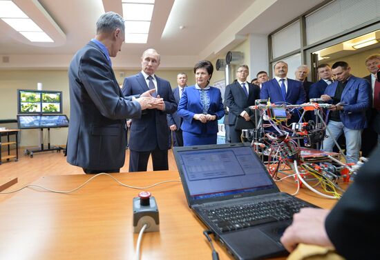 President Putin visits North Caucasus Federal District