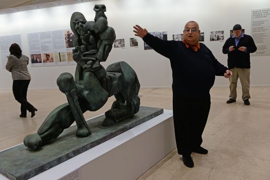 Exhibition "Ernst Neizvestny. Coming Back to Manege. From Felix Komarov Collection"