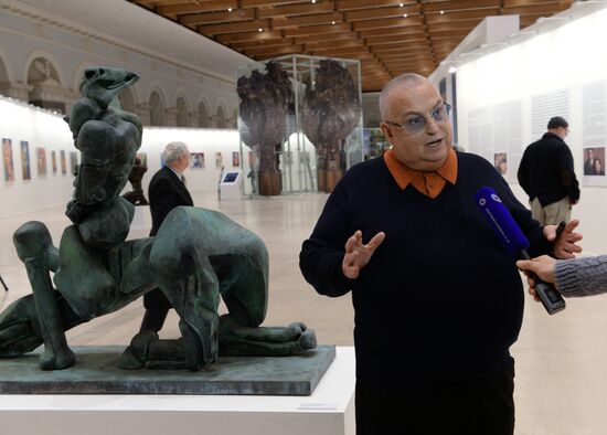 Exhibition "Ernst Neizvestny. Coming Back to Manege. From Felix Komarov Collection"
