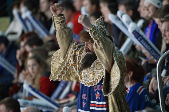 Kontinental Hockey League. SKA vs. CSKA