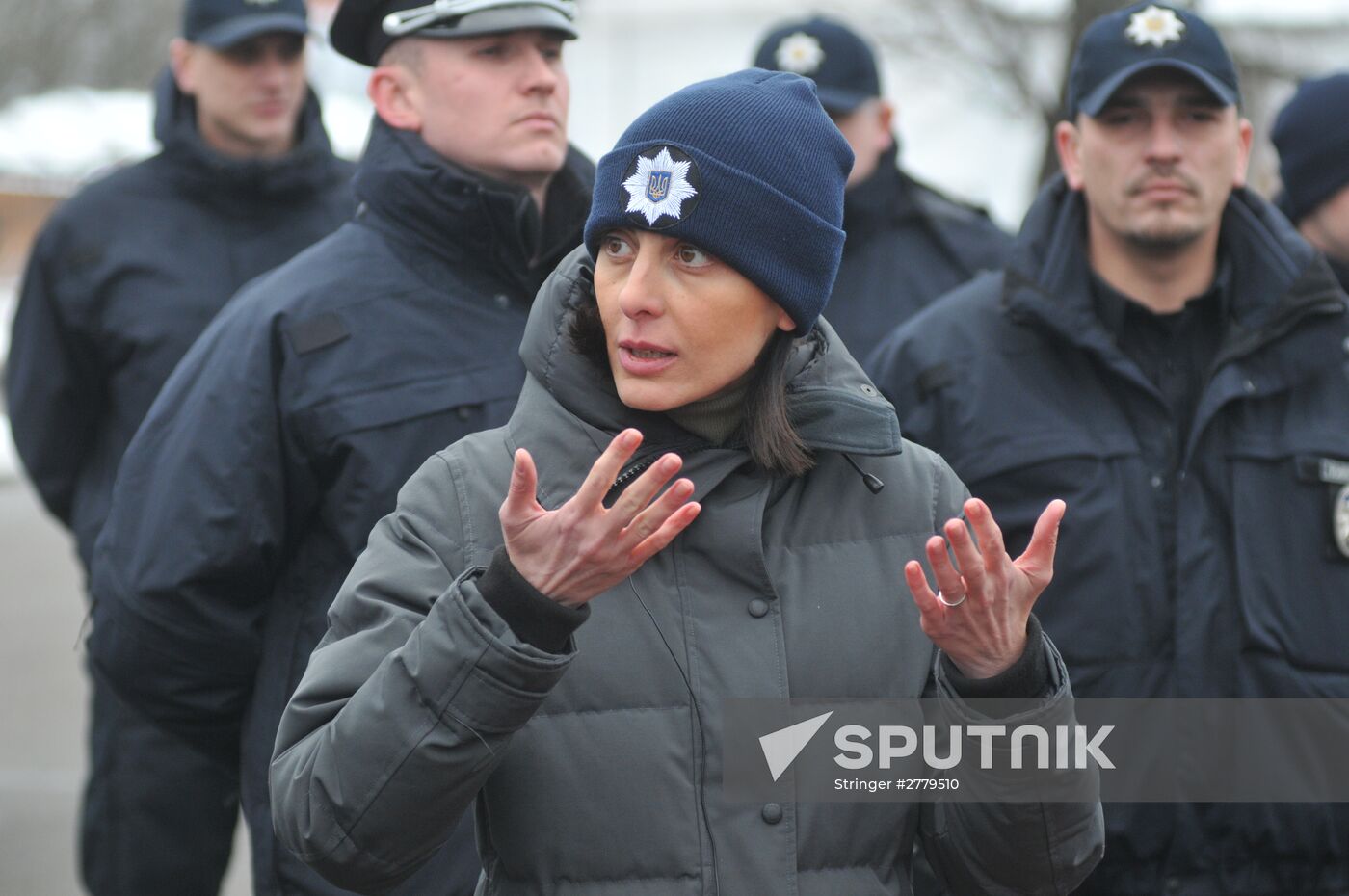 Head of Ukrainian National Police Khatia Dekanoidze