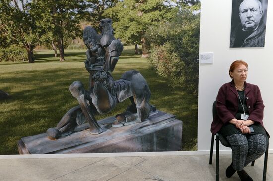 Exhibition "Ernst Neizvestny. Coming Back to Manege. From Felix Komarov Collection"