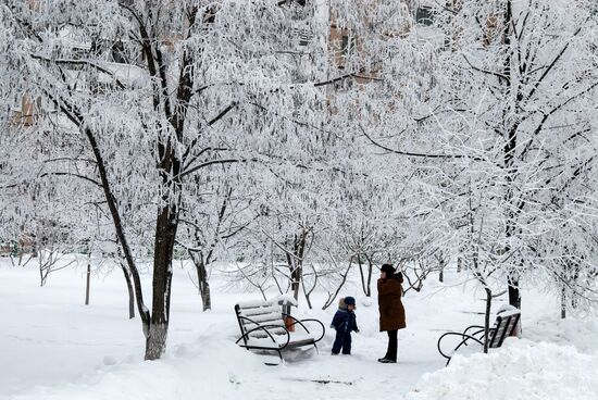 Winter in Belgorod