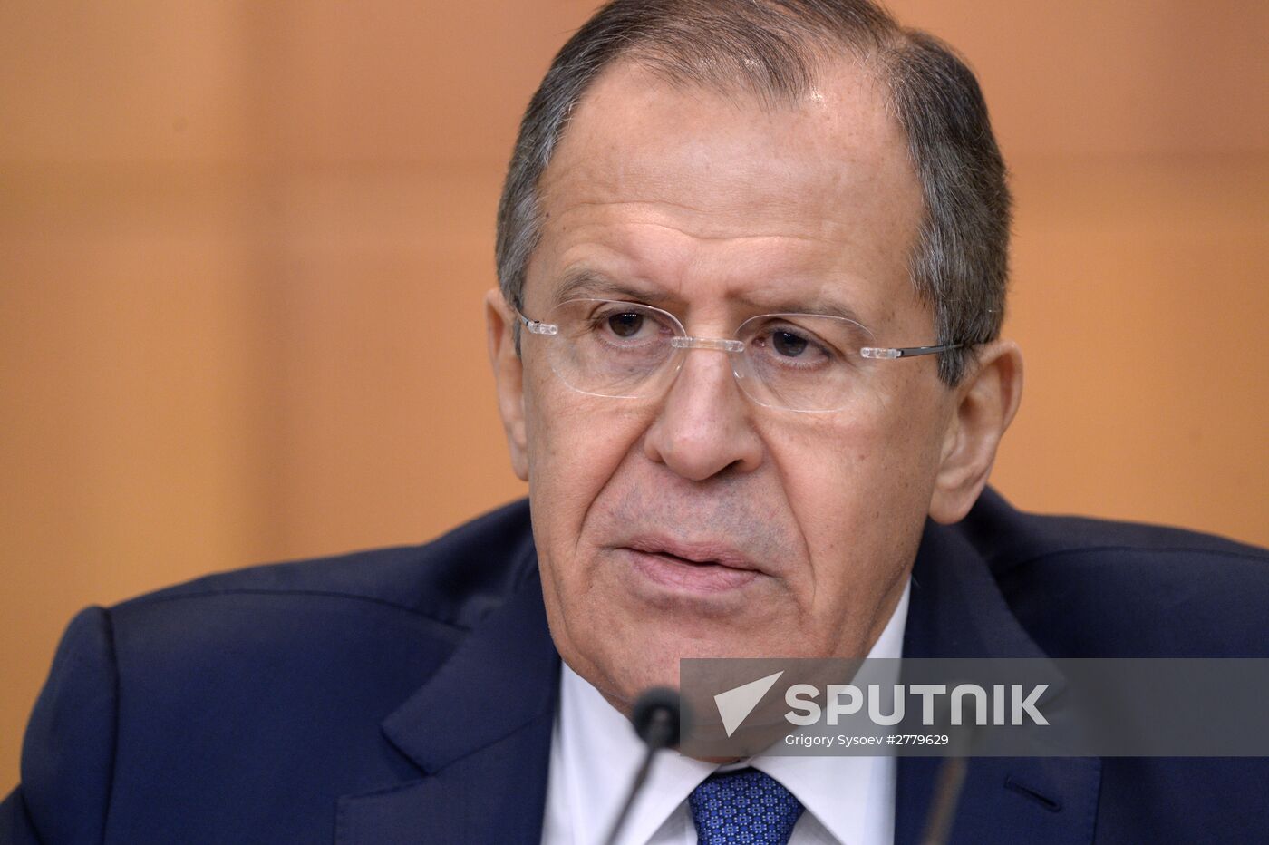 News conference with Russian Foreign Minister Sergei Lavrov