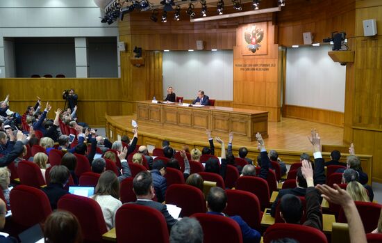 News conference with Russian Foreign Minister Sergei Lavrov