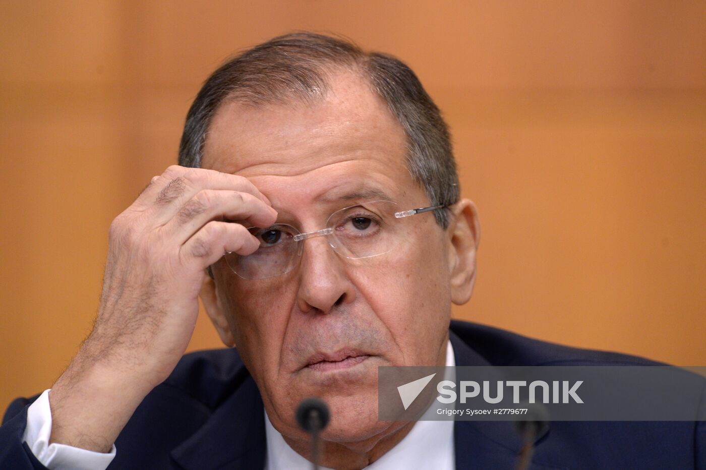 News conference with Russian Foreign Minister Sergei Lavrov