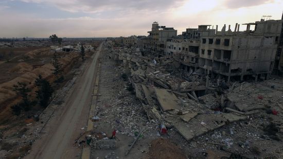 Syrian army fights in Syria's Darayya