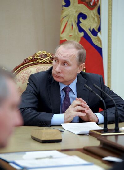 Vladimir Putin holds meeting of the Presidential Council for Countering Corruption