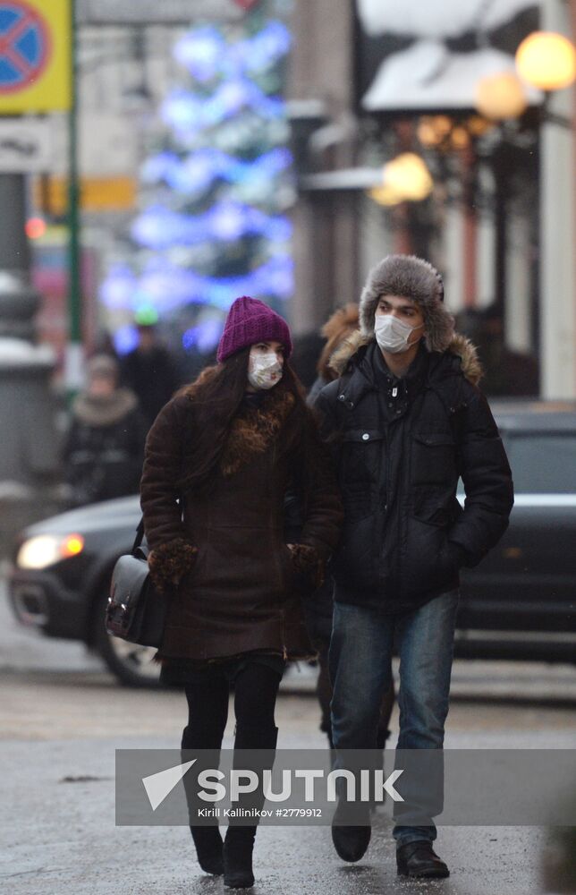 Seasonal flu and respiratory infection in Moscow