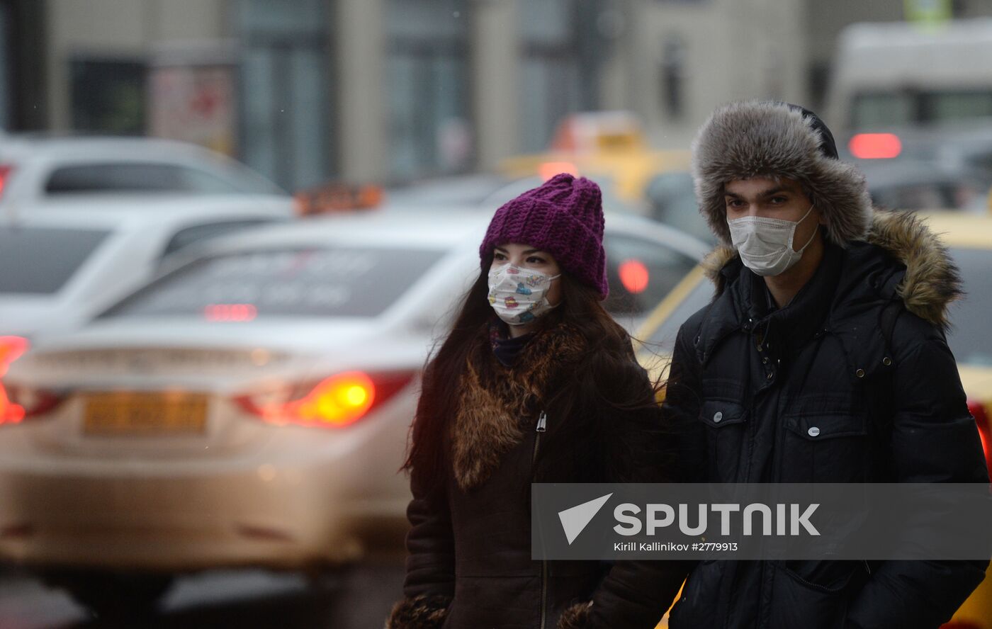 Seasonal flu and respiratory infection in Moscow