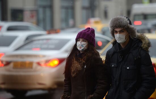 Seasonal flu and respiratory infection in Moscow