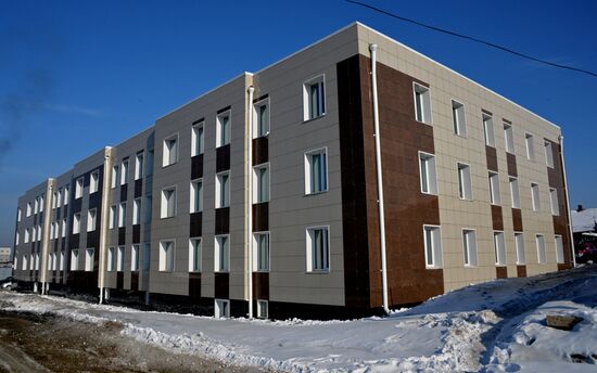 Houses completed under hazardous dwelling resettlement programme in Vladivostok