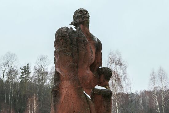 Sobibor extermination camp memorial