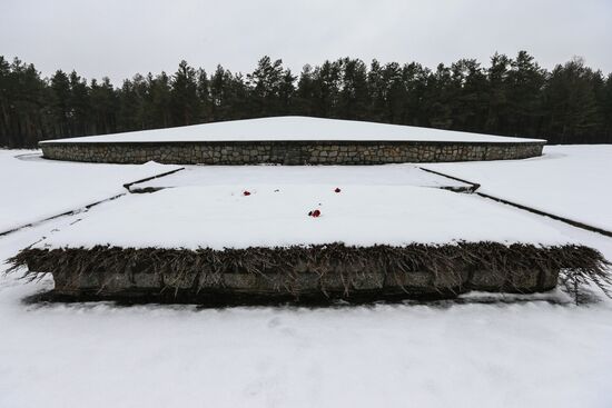 Sobibor extermination camp memorial