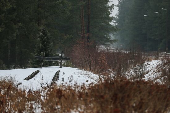 Sobibor extermination camp memorial