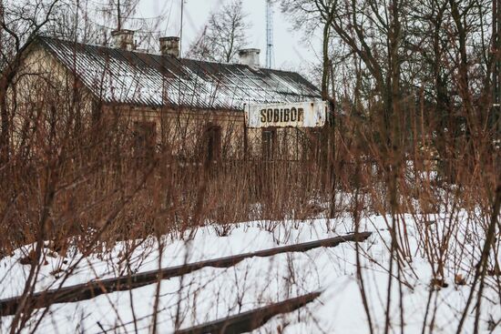 Sobibor extermination camp memorial