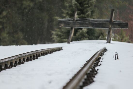 Sobibor extermination camp memorial