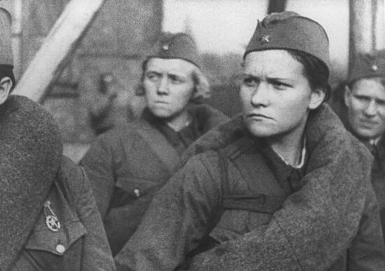 Still from documentary "Muscovites in 1941"