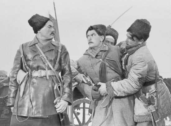 Still from film "And Quiet Flows the Don"