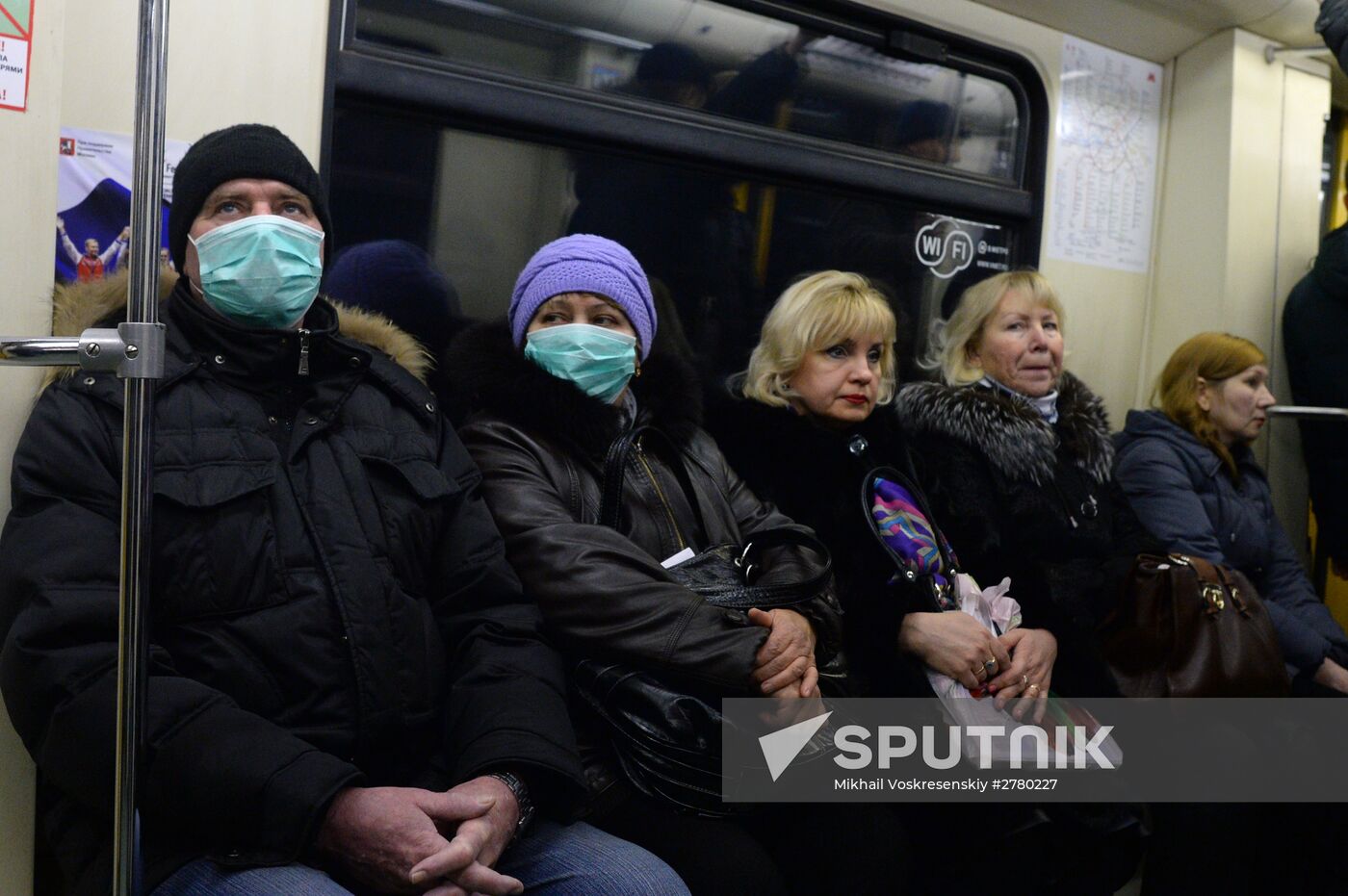 Seasonal flu and respiratory infection in Moscow