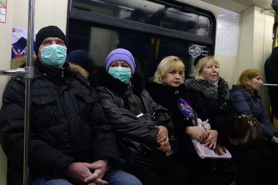 Seasonal flu and respiratory infection in Moscow