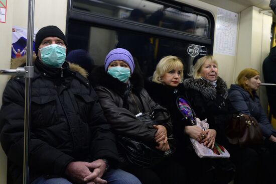 Seasonal flu and respiratory infection in Moscow