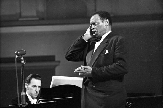 Singer Paul Robeson
