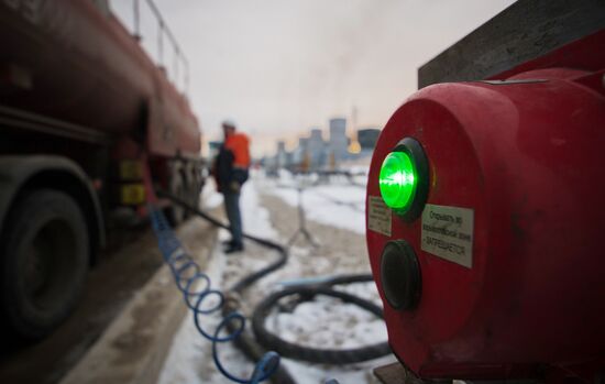Fifteen mobile gas turbine power plants generate power for Crimea