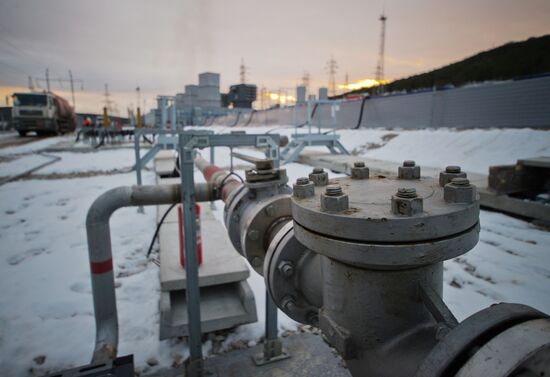 Fifteen mobile gas turbine power plants generate power for Crimea
