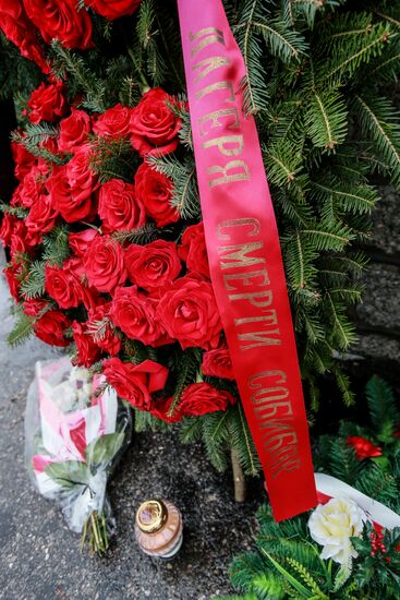 Vladimir Medinsky commemorates victims of Nazism at Sobibor former extermination camp
