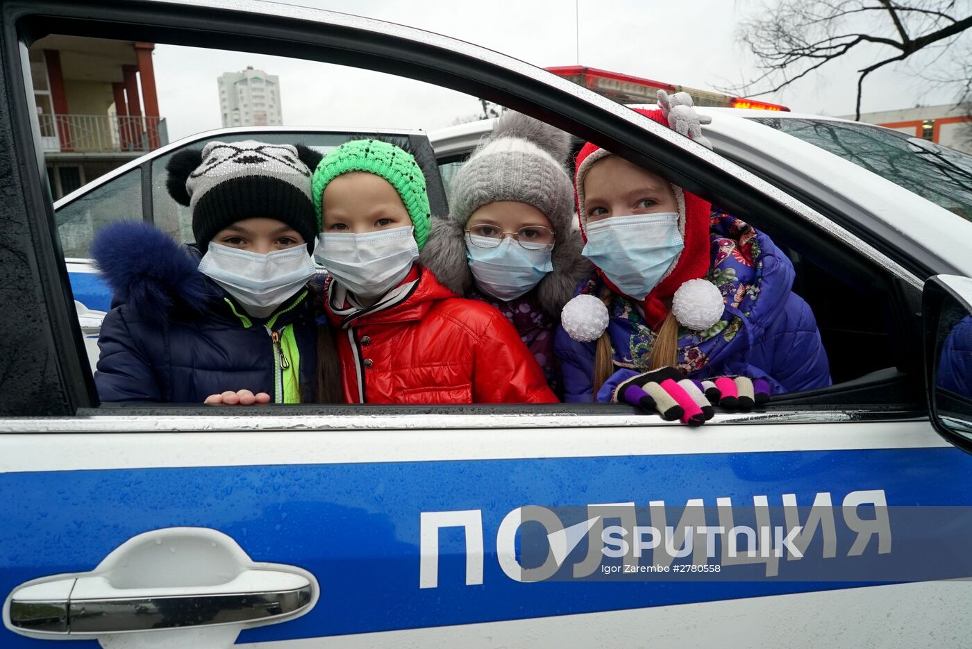 Kaliningrad schoolchildren study driving regulations