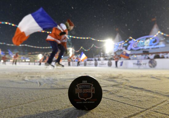 100-day countdown to 2016 IIHF Ice Hockey World Championship in Russia