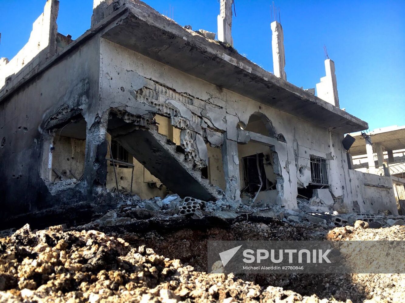 Al-Shaykh Maskin town liberated from ISIS in Syria's Daraa province