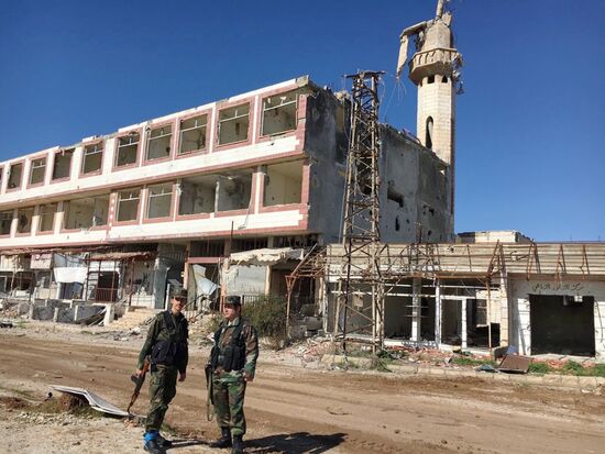 Town of Al-Shaykh Maskin in Daraa province liberated from Islamic State
