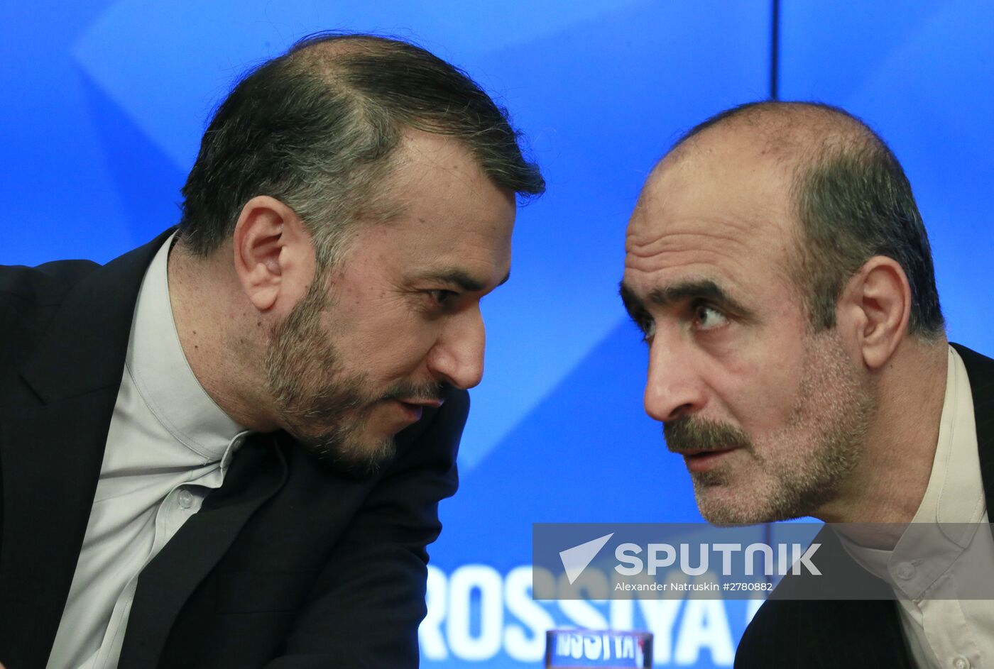 News conference by Iran's Deputy Foreign Minister Hossein Amir-Abdollahian on Middle East situation
