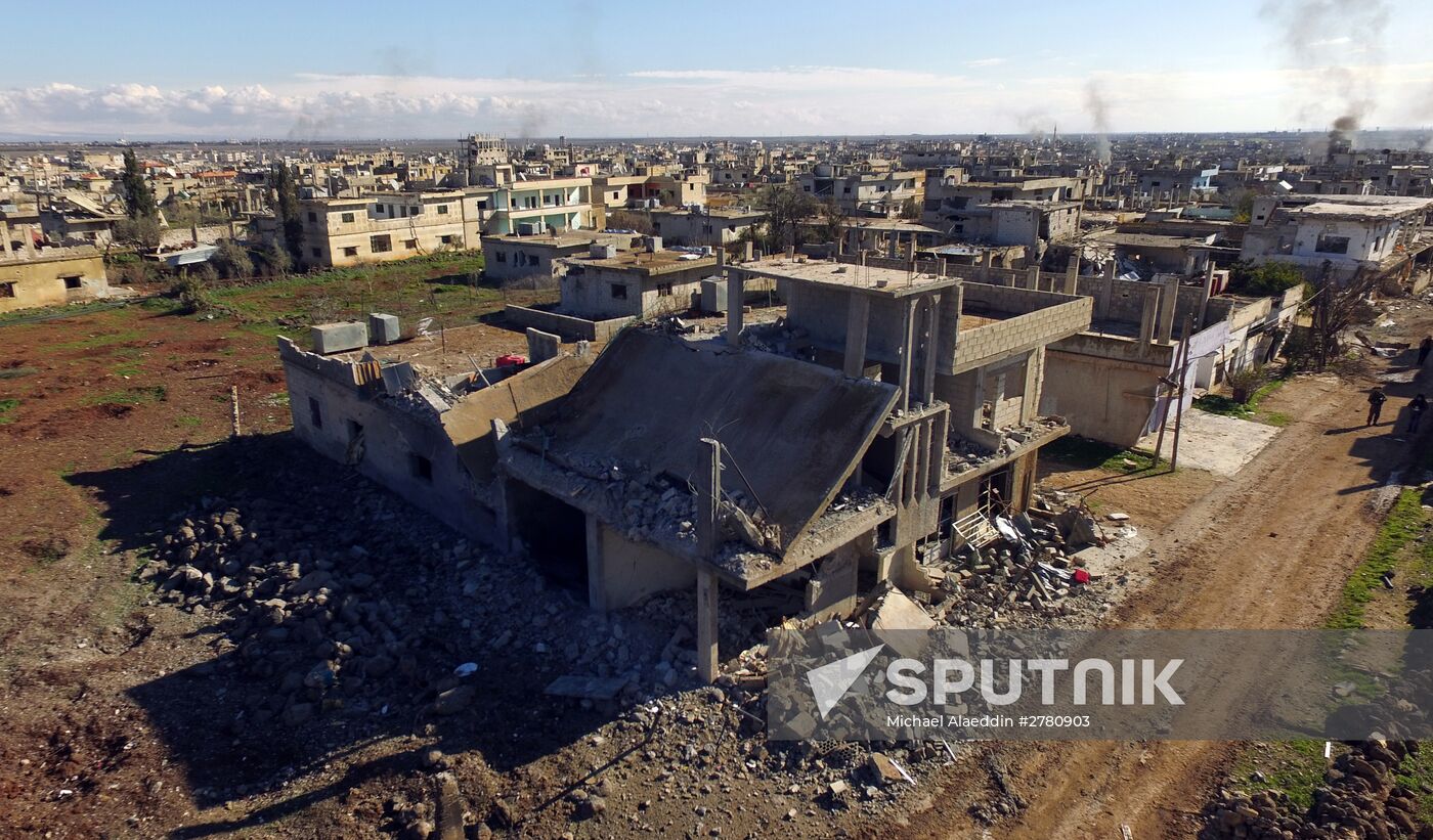 Town of Al-Shaykh Maskin in Daraa province liberated from Islamic State