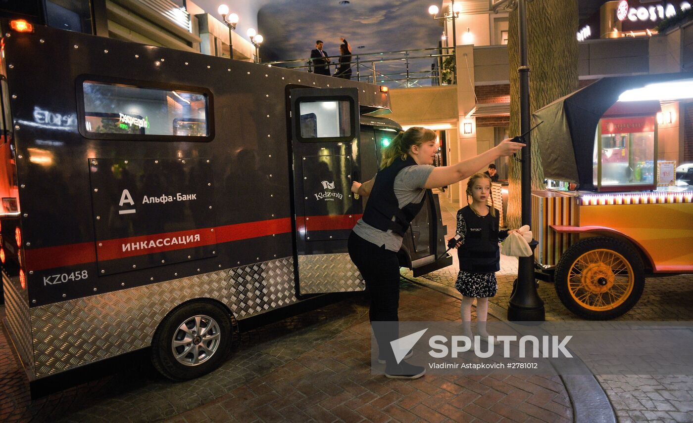 Kidzania game training park opens in Moscow