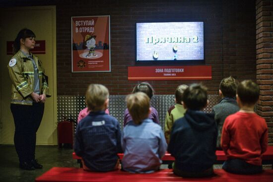 Kidzania game training park opens in Moscow