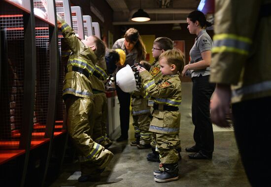 Kidzania game training park opens in Moscow