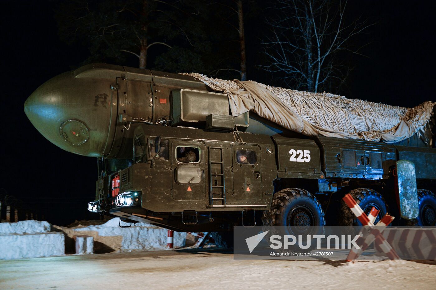 Missile systems on station in Novosibirsk Region