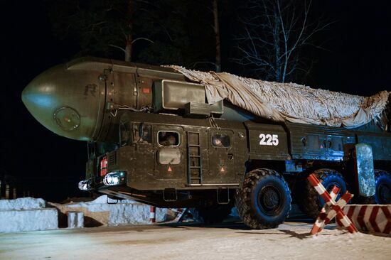 Missile systems on station in Novosibirsk Region