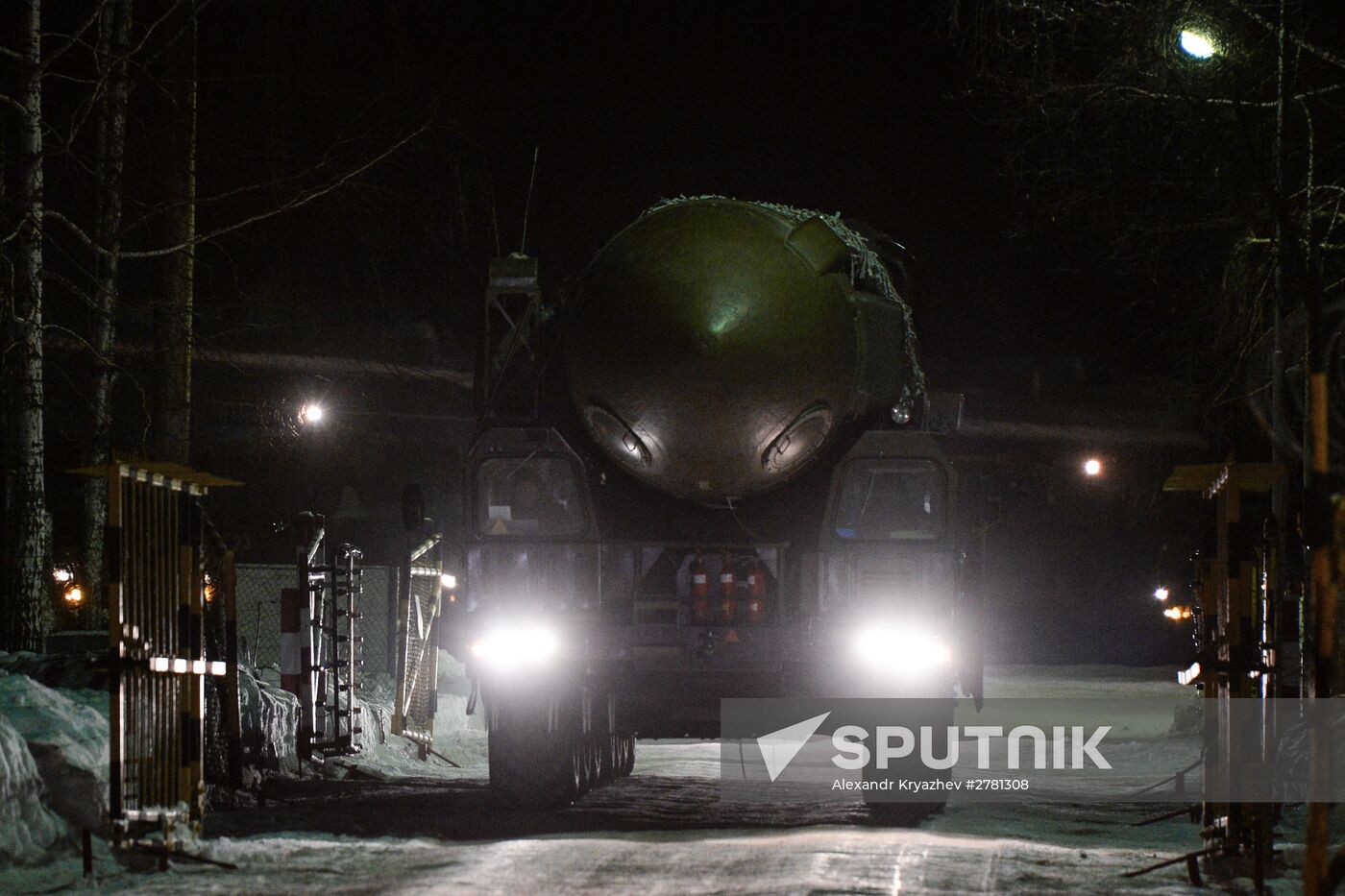 Missile systems on station in Novosibirsk Region