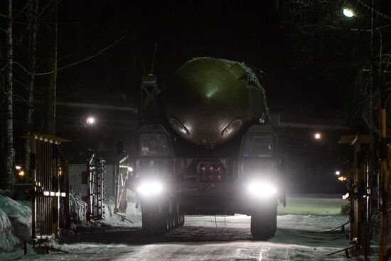 Missile systems on station in Novosibirsk Region