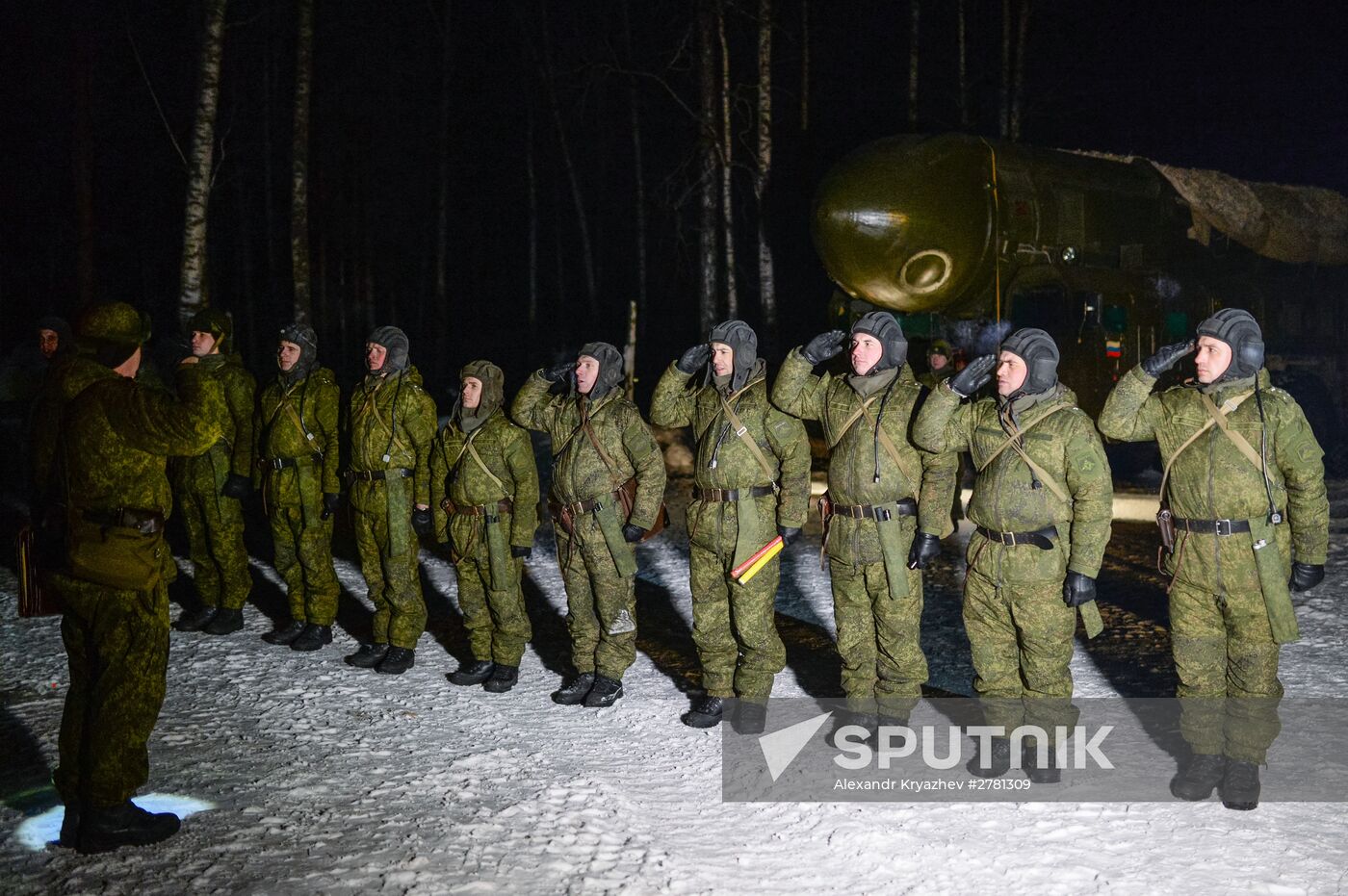 Missile systems on station in Novosibirsk Region