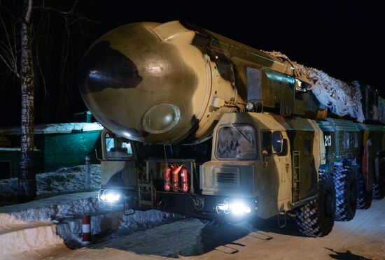 Missile systems on station in Novosibirsk Region